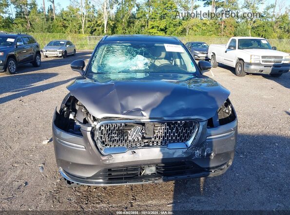 5LMCJ2C98MUL26247 2021 LINCOLN CORSAIR Gray Вид щитка приладів