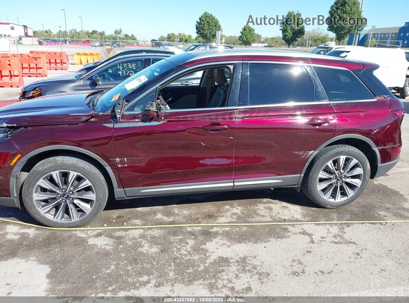 5LMCJ2C9XLUL08637 2020 LINCOLN CORSAIR Burgundy Widok z przodu