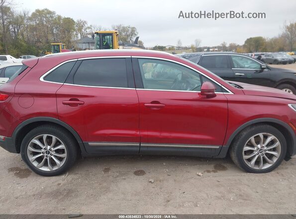 5LMCJ2D98GUJ17870 2016 LINCOLN MKC Красный Панорамный вид салона 360°
