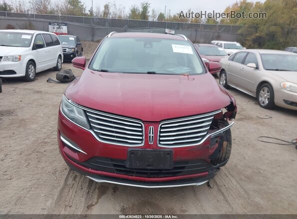 5LMCJ2D98GUJ17870 2016 LINCOLN MKC Красный Вид задней части салона