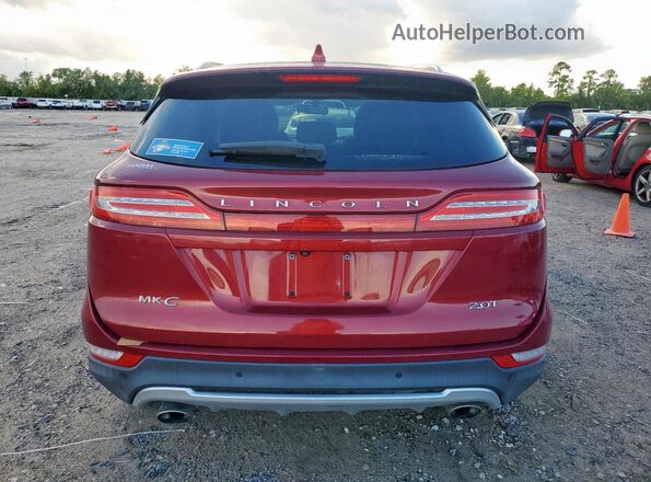 5LMCJ3C90JUL22792 2018 LINCOLN MKC Red Հետևի տեսք