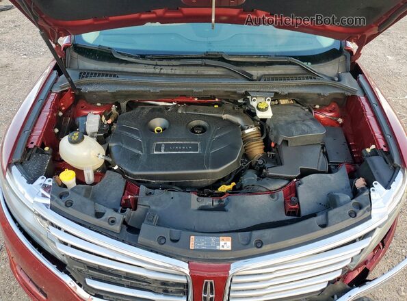 5LMCJ3C90JUL22792 2018 LINCOLN MKC Red Շարժիչի բաժամունքի տեսք