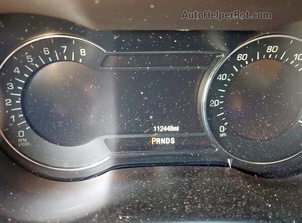 5LMCJ3C91GUJ28412 2016 LINCOLN MKC Black Vista del cuadro de instrumentos