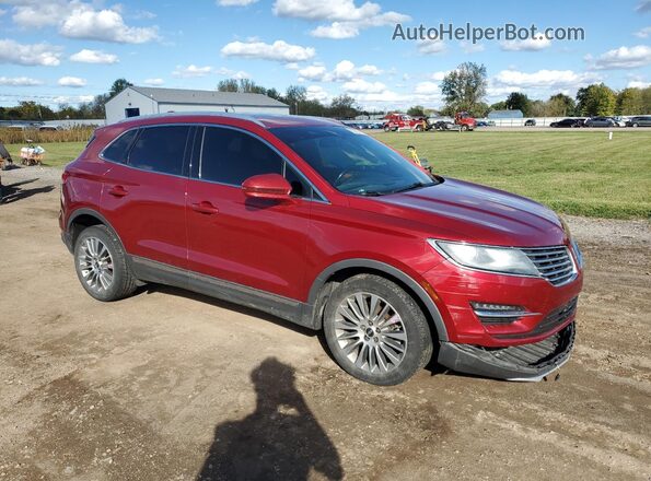 5LMCJ3D90HUL71581 2017 LINCOLN MKC Красный Передняя правая четверть