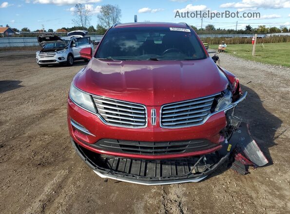 5LMCJ3D90HUL71581 2017 LINCOLN MKC Красный Вид спереди