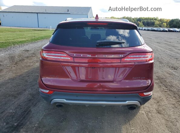 5LMCJ3D90HUL71581 2017 LINCOLN MKC Красный Вид сзади