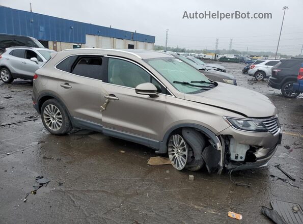 5LMCJ3D96JUL22486 2018 LINCOLN MKC Желто-коричневый Передняя правая четверть