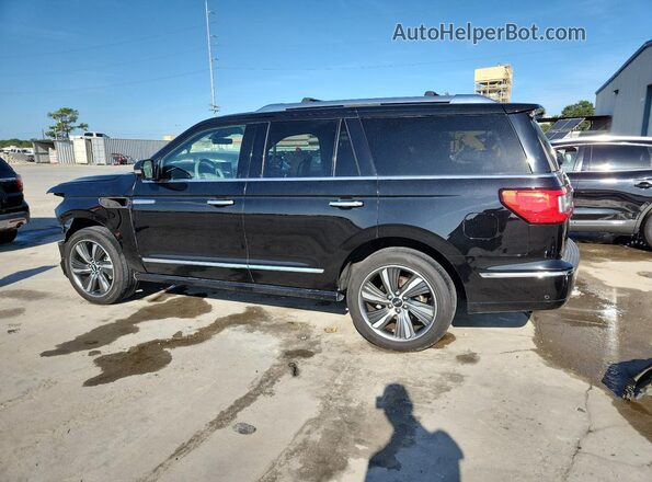 5LMJJ2HT2JEL13852 2018 LINCOLN NAVIGATOR Черный Задняя левая четверть