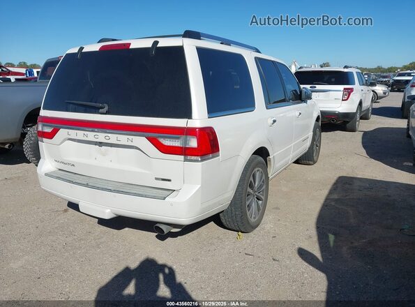 5LMJJ2HT9GEL01786 2016 LINCOLN NAVIGATOR White Задня права чверть