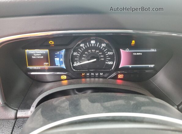 5LMJJ2JT7GEL11680 2016 LINCOLN NAVIGATOR Серебряный Вид щитка приборов