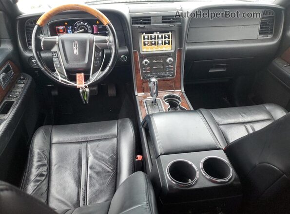 5LMJJ2JT7GEL11680 2016 LINCOLN NAVIGATOR Серебряный Вид панели приборов