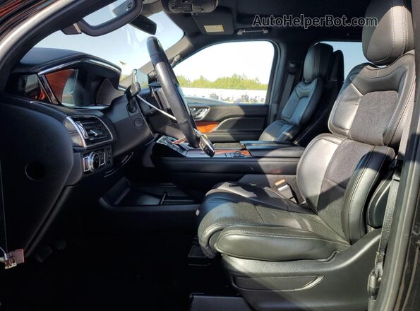 5LMJJ2LT1JEL13378 2018 LINCOLN NAVIGATOR Black წინა სალონის ხედი
