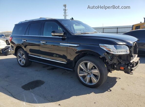 5LMJJ2LT1JEL13378 2018 LINCOLN NAVIGATOR Black წინა მარჯვენა
