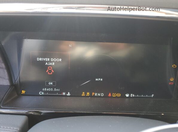 5LMJJ2LT1LEL01816 2020 LINCOLN NAVIGATOR Silver Instrument cluster view