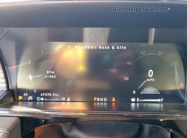 5LMJJ2TT7LEL13436 2020 LINCOLN NAVIGATOR Black Instrument cluster view