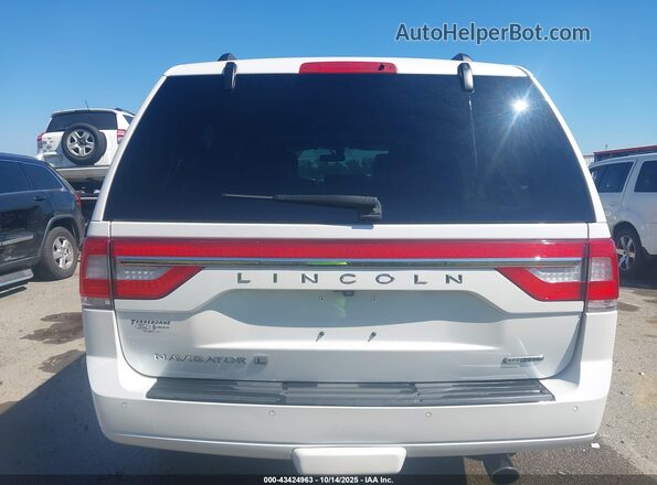 5LMJJ3HT8GEL11330 2016 LINCOLN NAVIGATOR L White 