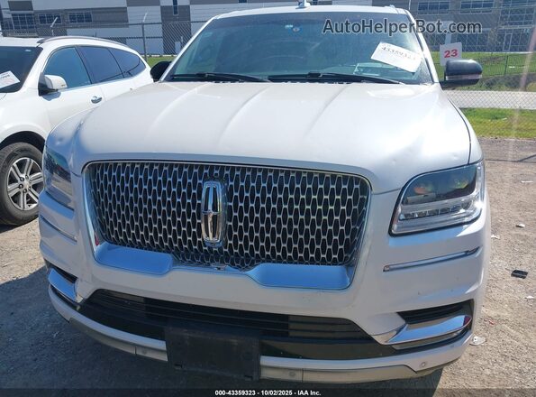 5LMJJ3HT8KEL14611 2019 LINCOLN NAVIGATOR L White Vista del cuadro de instrumentos