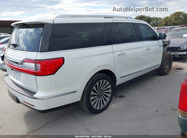 5LMJJ3KT3MEL17136 2021 LINCOLN NAVIGATOR Белый Задняя правая четверть
