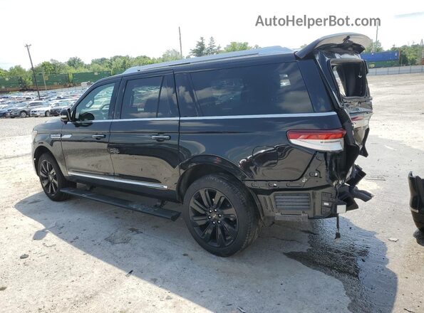 5LMJJ3LG5REL00444 2024 LINCOLN NAVIGATOR Black უკანა მარცხენა
