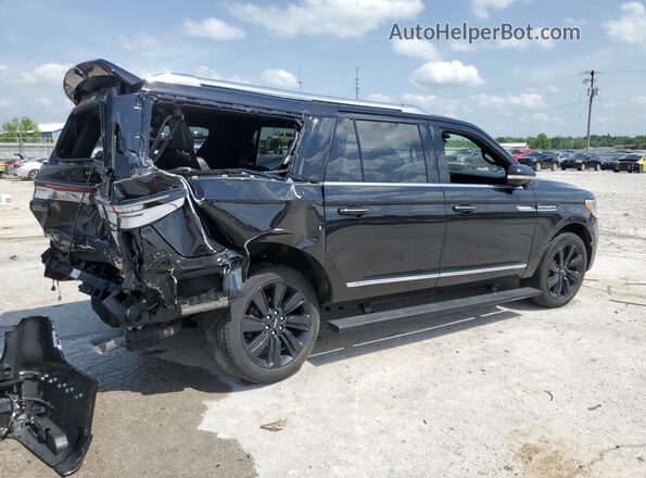 5LMJJ3LG5REL00444 2024 LINCOLN NAVIGATOR Black უკანა მარჯვენა