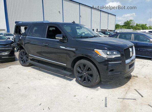 5LMJJ3LG5REL00444 2024 LINCOLN NAVIGATOR Black წინა მარჯვენა