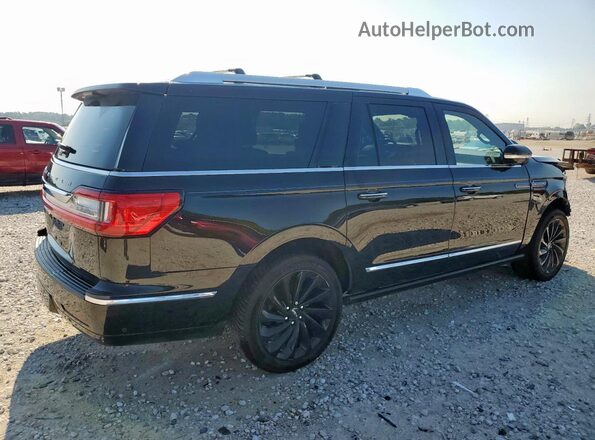 5LMJJ3LT0MEL03841 2021 LINCOLN NAVIGATOR Black Tył prawy