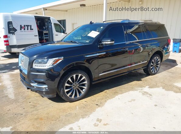 5LMJJ3LT2MEL05719 2021 LINCOLN NAVIGATOR Черный Передняя левая четверть
