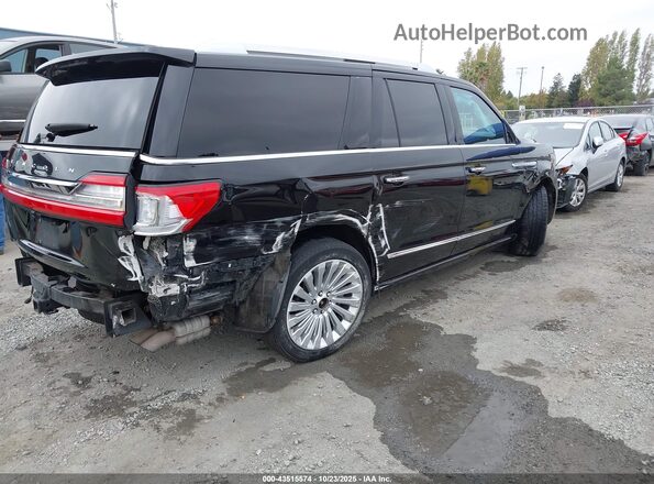 5LMJJ3LT6KEL03386 2019 LINCOLN NAVIGATOR L Black Trasero derecho