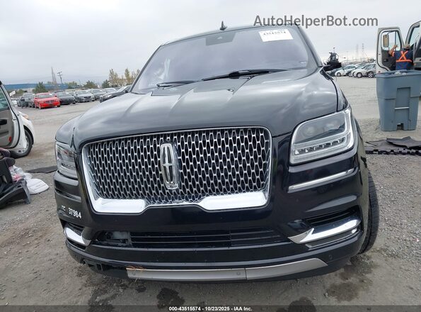 5LMJJ3LT6KEL03386 2019 LINCOLN NAVIGATOR L Black Vista interior trasera