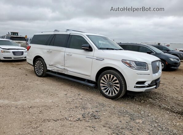 5LMJJ3LT7LEL19002 2020 LINCOLN NAVIGATOR Белый Передняя правая четверть