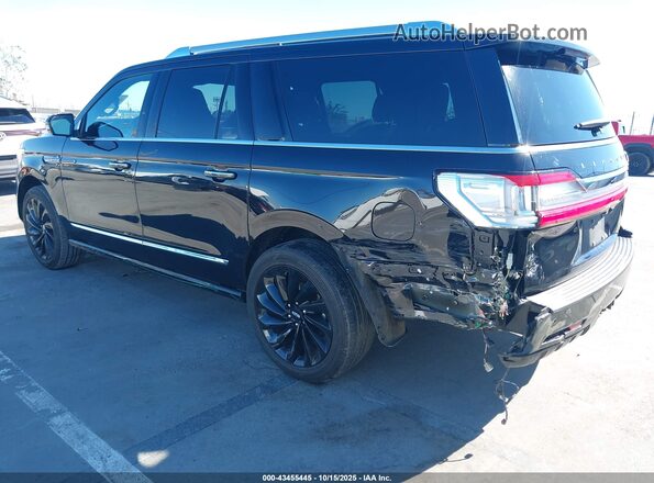 5LMJJ3LT9LEL08387 2020 LINCOLN NAVIGATOR Black Rear left