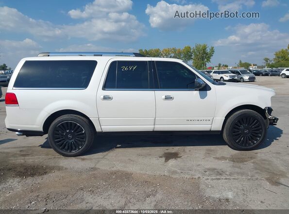 5LMJJ3LTXGEL00529 2016 LINCOLN NAVIGATOR L White Սալոնի 360 աստիճան տեսք
