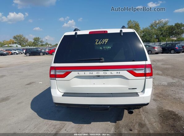 5LMJJ3LTXGEL00529 2016 LINCOLN NAVIGATOR L White 