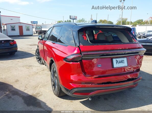 5LMPJ8K4XSJ931508 2025 LINCOLN NAUTILUS Red Задня ліва чверть