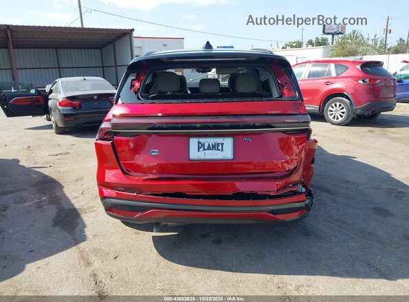 5LMPJ8K4XSJ931508 2025 LINCOLN NAUTILUS Red 