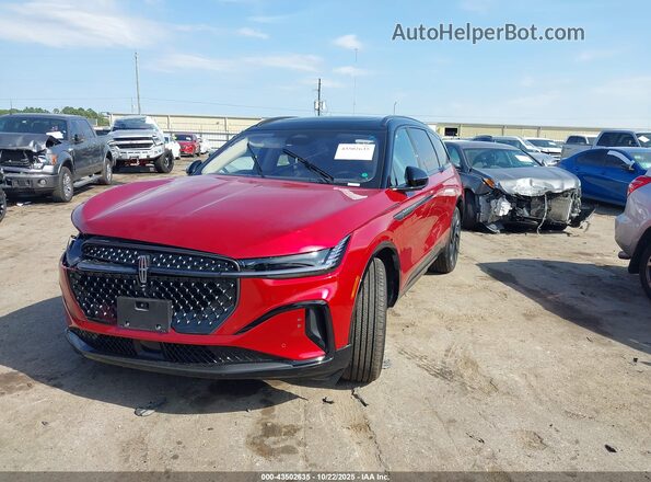 5LMPJ8K4XSJ931508 2025 LINCOLN NAUTILUS Red Передня ліва чверть