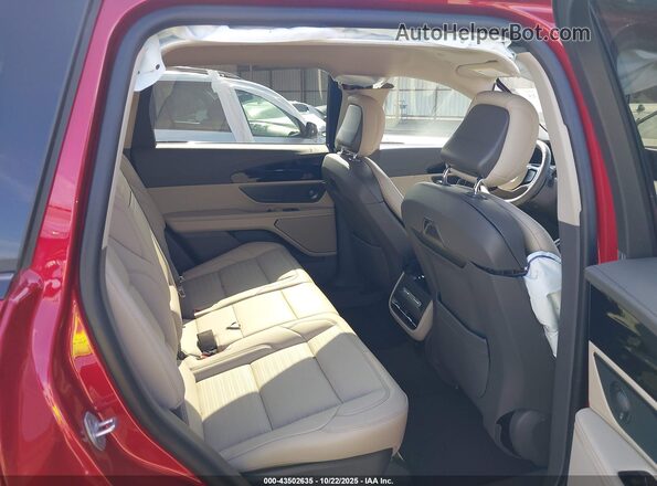 5LMPJ8K4XSJ931508 2025 LINCOLN NAUTILUS Red Вид наклейки з VIN-кодом