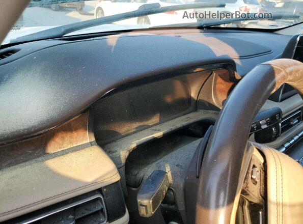5LMYJ8XY0LGL16836 2020 LINCOLN AVIATOR White Widok zestawu wskaźników