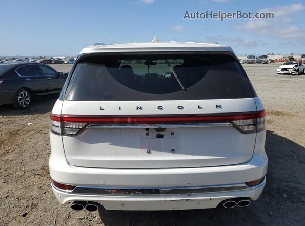 5LMYJ9YY7NNL00894 2022 LINCOLN AVIATOR White Rear view