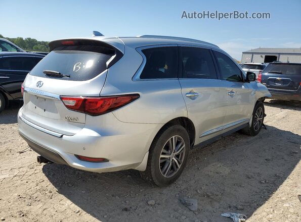 5N1AL0MM6GC516280 2016 INFINITI QX60 Silver Trasero derecho