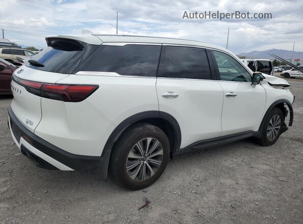 5N1AL1ER4SC333629 2025 INFINITI QX60 White Tył prawy