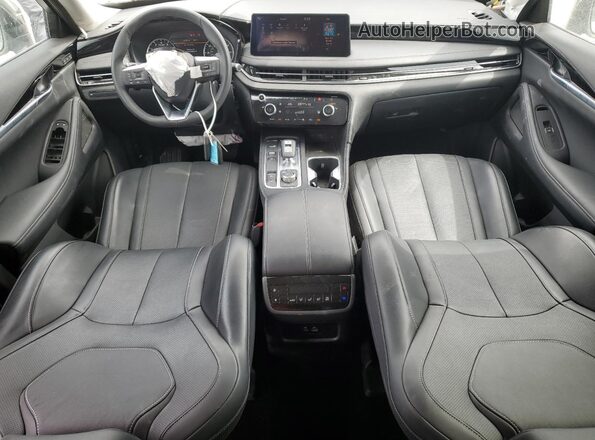 5N1AL1ER4SC333629 2025 INFINITI QX60 White Widok deski rozdzielczej
