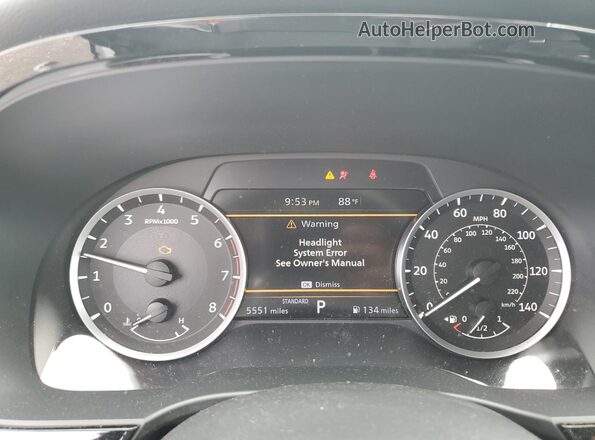 5N1AL1ER4SC333629 2025 INFINITI QX60 White Widok zestawu wskaźników