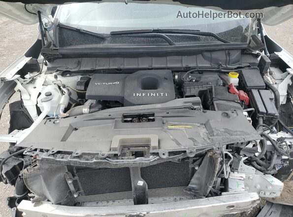 5N1AL1ER4SC333629 2025 INFINITI QX60 White Widok komory silnika