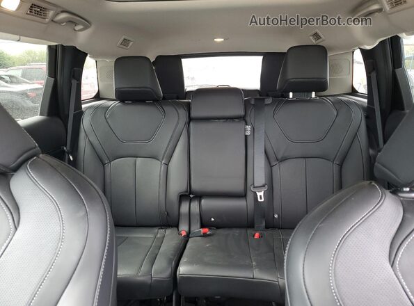 5N1AL1ER4SC333629 2025 INFINITI QX60 White Widok tylnych siedzeń