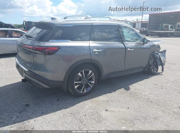 5N1AL1FSXSC331546 2025 INFINITI QX60 Gray Trasero derecho