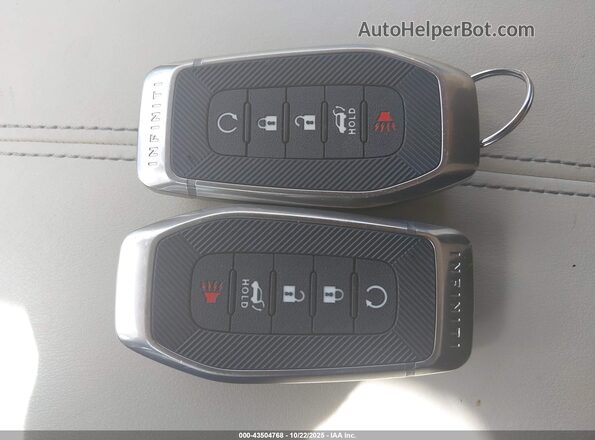 5N1AL1FSXSC331546 2025 INFINITI QX60 Gray Vista del salpicadero