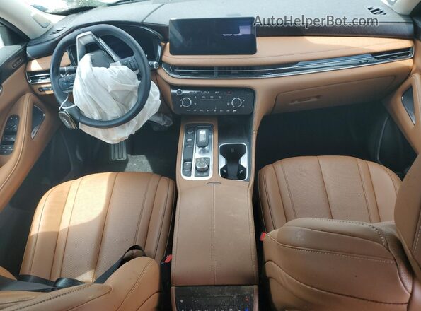 5N1AL1GS1SC338464 2025 INFINITI QX60 White წინა პანელის ხედი