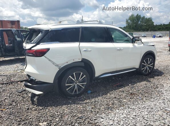 5N1AL1GS1SC338464 2025 INFINITI QX60 White უკანა მარჯვენა