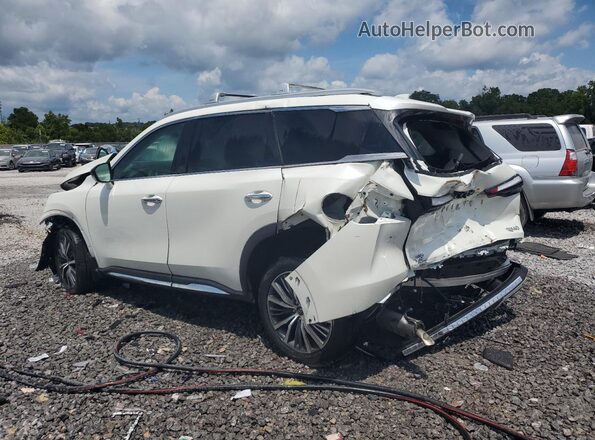 5N1AL1GS1SC338464 2025 INFINITI QX60 White უკანა მარცხენა